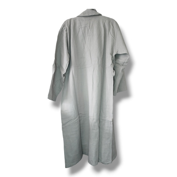Camelot Gray Waffle Knit Bath Robe Size XL/XXL - Picture 2 of 3